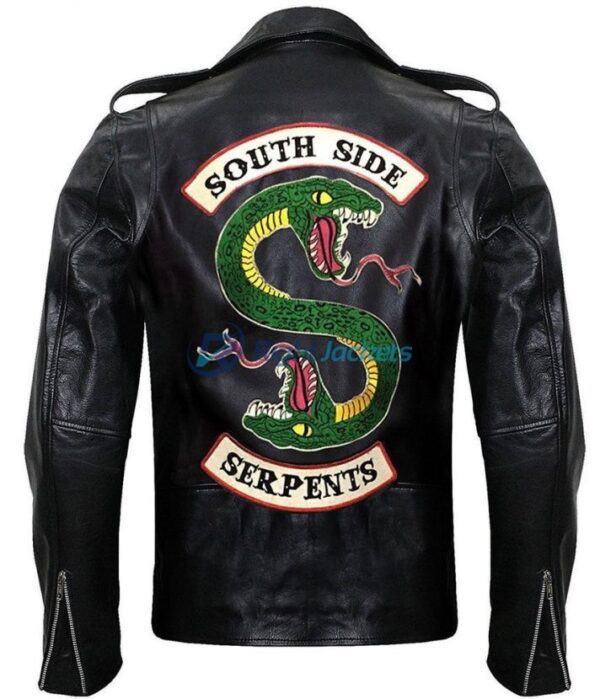 Riverdale Cheryl Blossom Women Southside Serpents Black Biker Jacket