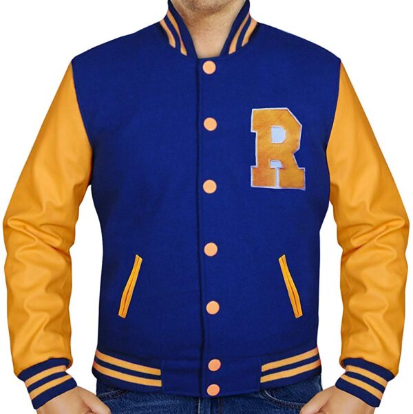 Riverdale KJ Apa Archie Andrews Letterman Bomber Jacket