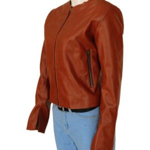 Rizzoli Isles Sasha Alexander Vintage Leather Jacket
