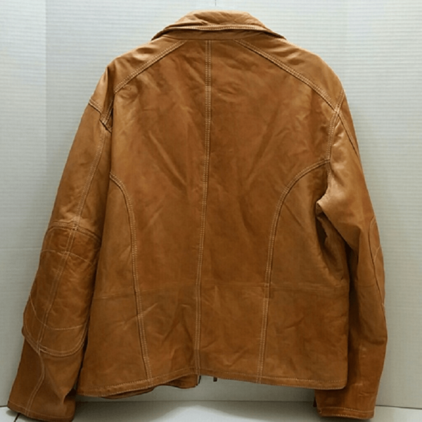 Robert Comstocks Vertical Leather Jacket
