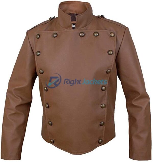 Rocketeer Cliff Secord Brown Leather Jacket 1
