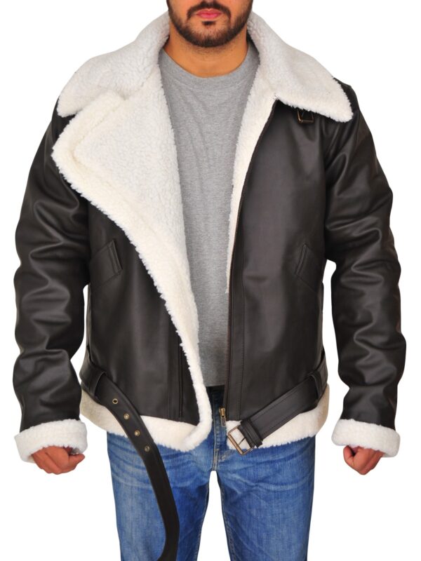 Rocky IV Balboa Sylvester Stallone Leather Jacket open