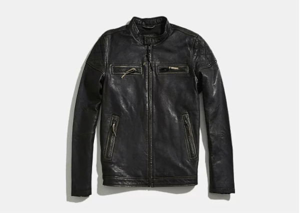 Rogue State Vintage Moto Leather Jacket