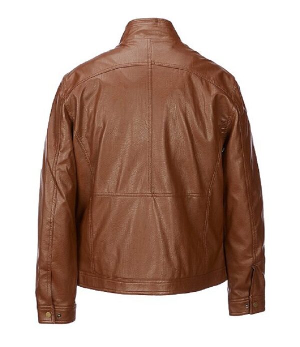 Roundtree And Yorke Brown Leather Jackets