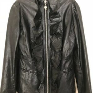 Royal Underground Black Leather Jacket