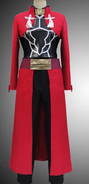 Sal Fate Stay Night Archer Cosplay Red Coats