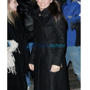 Sandra Bullock Stylish Black Long Trench Coat