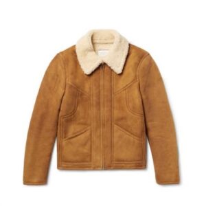 Sandro Brown Leather Jacket
