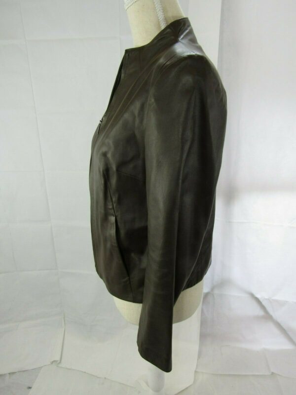 Siena Studio Browns Leather Jacket
