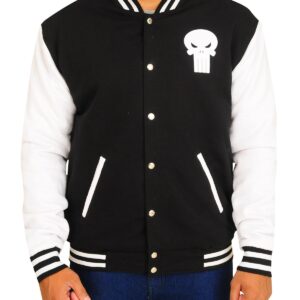 Skull Men Varsity Jacket