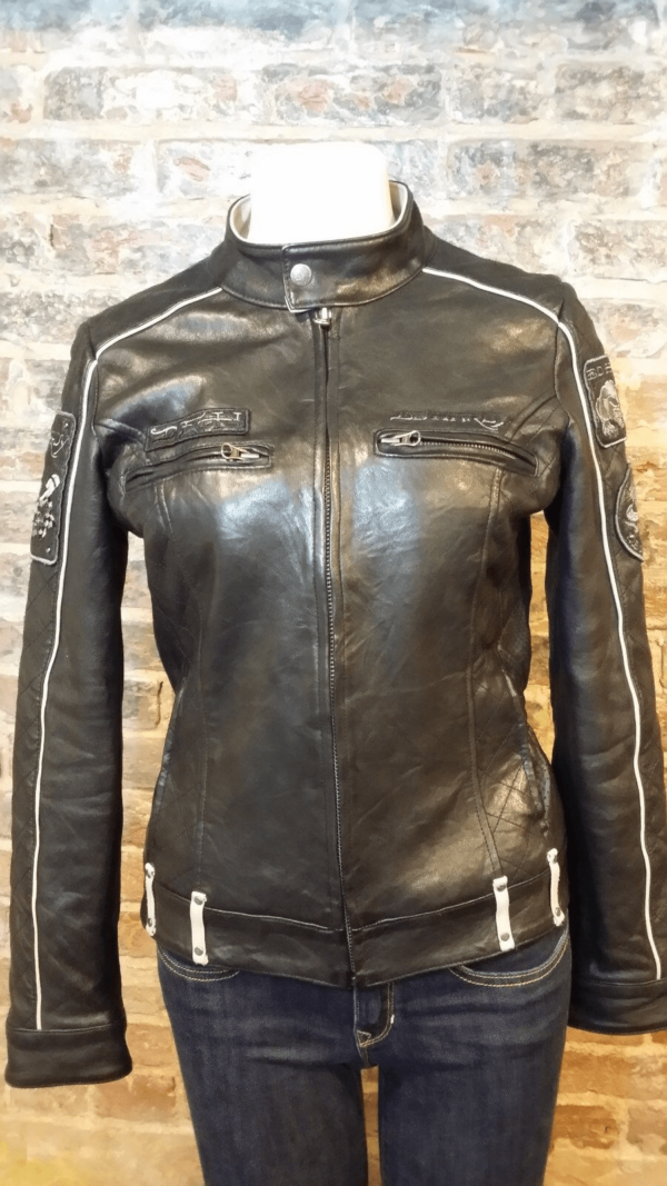 Small Ed Hardy Leathers Motorcycle Jacket