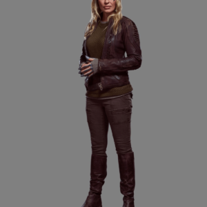 Star Trek Picard Jeri Ryan Leather Jacket