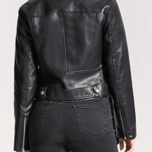 Studded Leather Jacket Forever 21