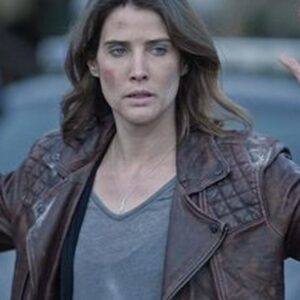 Cobie Smulders Stumptown Leather Jacket