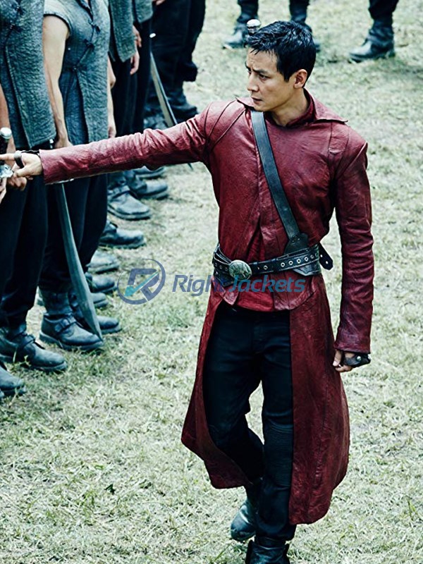 Sunny Daniel Wu in Into the Badlands Brown Leather Long Coat