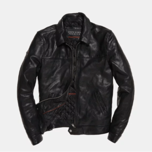 Superdry Indiana Leather Jacket