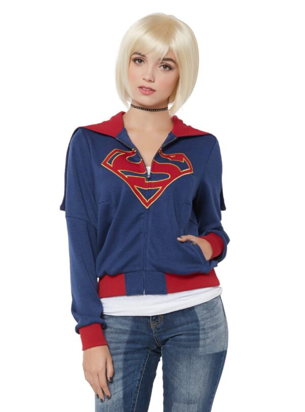 Supergirl Dc Comics Dc Tv Hooded Jacket