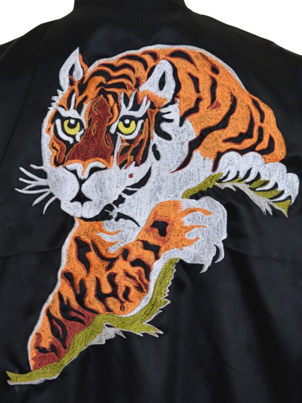 Sylvester Stallone Rocky II Satin Tiger Jacket tiger