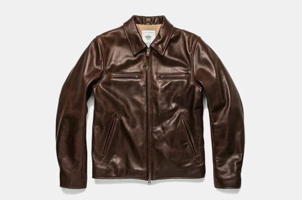 Taylor Stitch Leather Moto Jacket