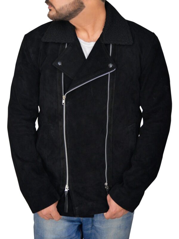 The Blacklist Ryans Eggold Black Leather Jacket
