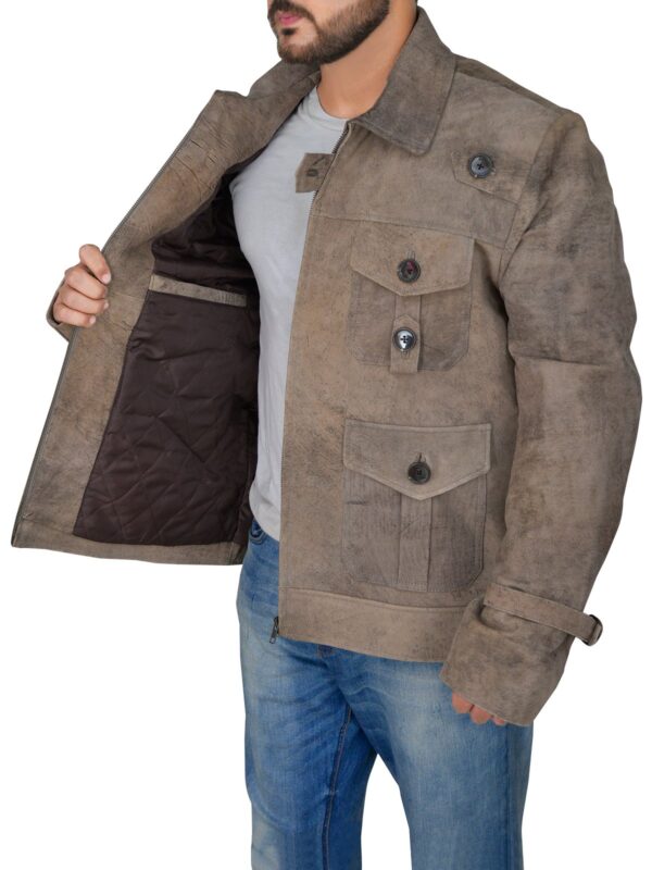 The Eixpendables 2 Jason Statham Leather Jacket
