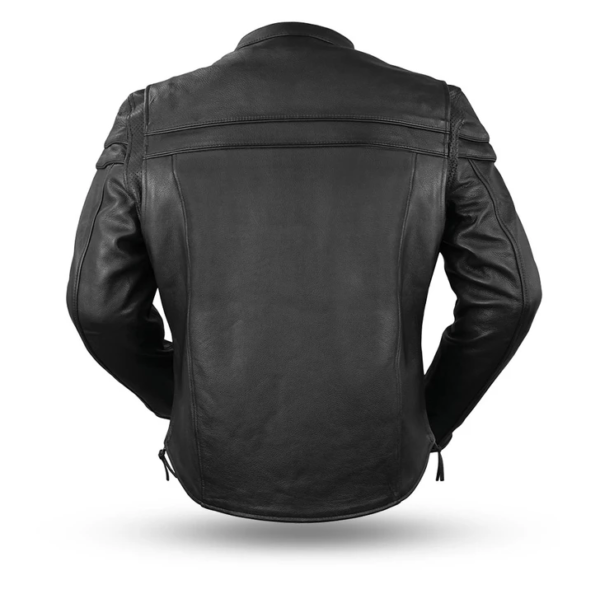 The Maverick Black Motorcycle Leather Jackets