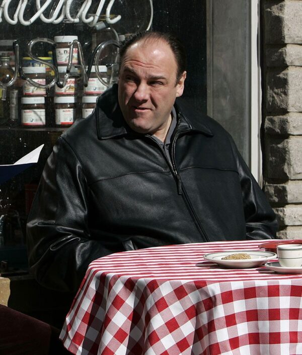 The Sopranos Season 06 James Gandolfini Tony Sopranos Black Leather Jackets