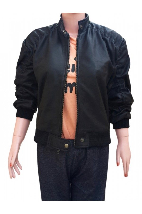 The Vampire Diaries Elena Gilberts Black Leather Jacket