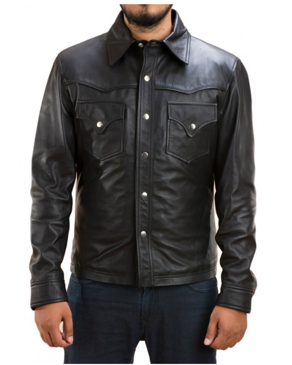 The Walking Dead David Morrissey Leather Jacket
