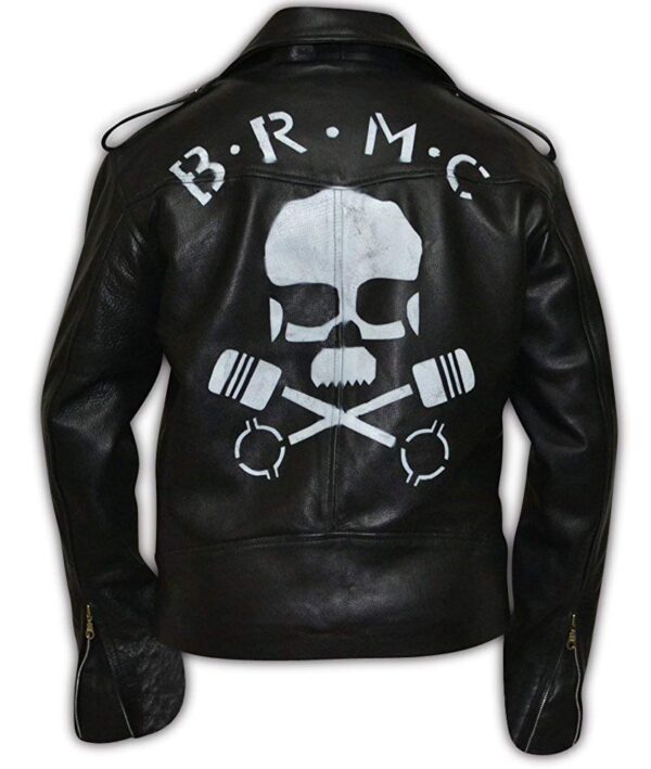The Wild One Black Motorcycle Leather Jacket