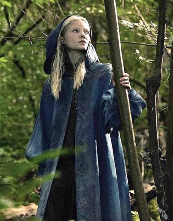 The Witcher Ciri Blue Cotton Coat
