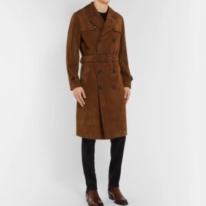 Tom Ford Suede Trench Coat