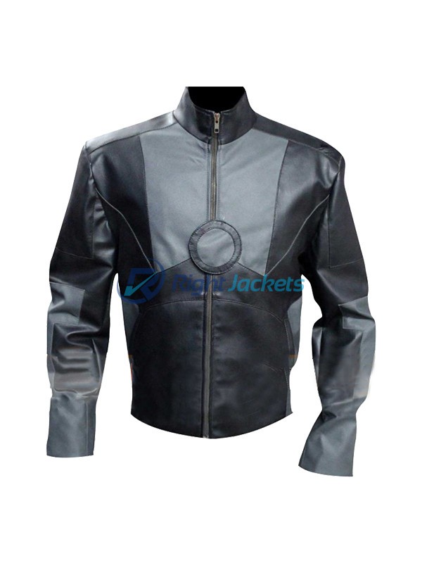 Tony Stark Avengers Age Of Ultron Iron Man Leather Costume Jacket