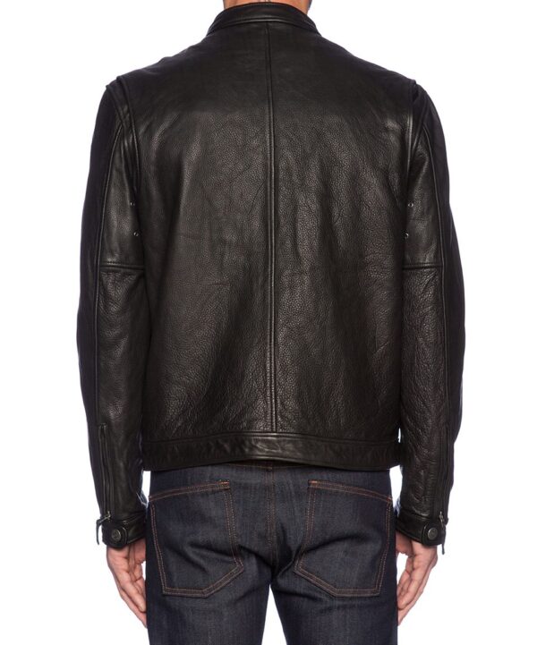 True Religion Solid Racers Leather Jacket