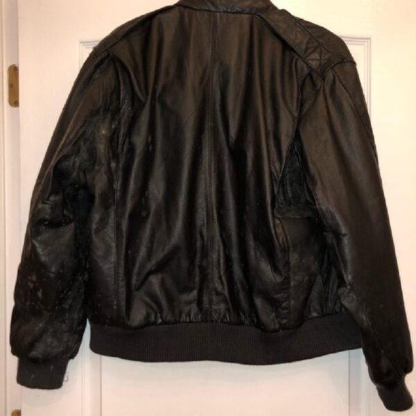 U2 Wear Me Out Vintage Bomber Leather Jackets