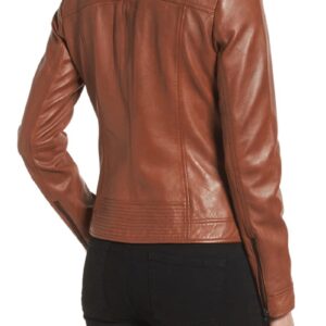 Bernardo Leather Jacket Womens