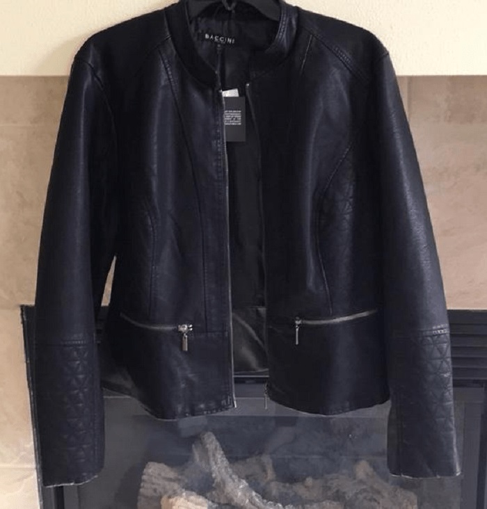 Baccini Leather Jacket - Right Jackets