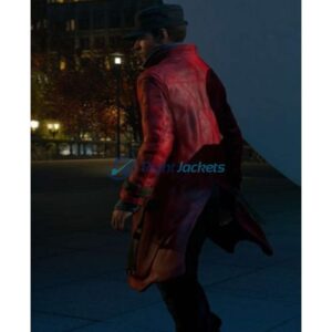 Watch Dogs Video Game Aiden Pearce Leather Coat