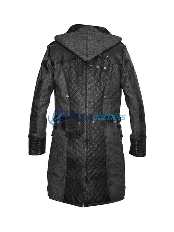 Assassin’s Creed Syndicate Jacob Frye Leather Wool Coat