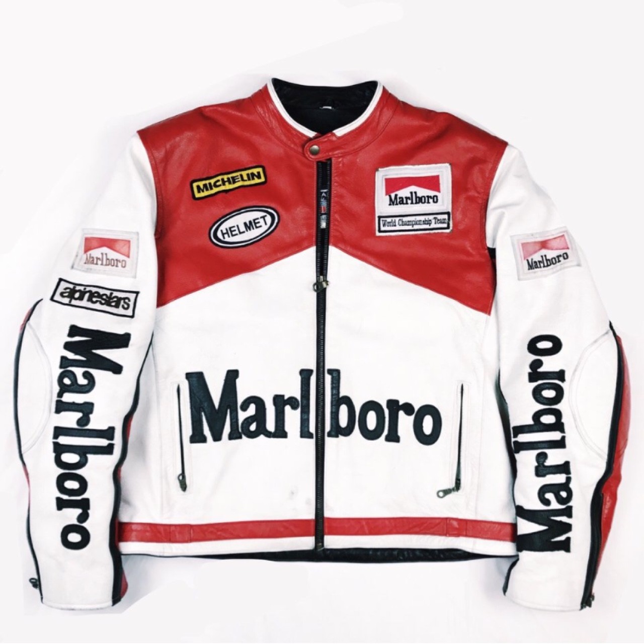 Vintage Marlboro Racing Leather Jacket | Right Jackets