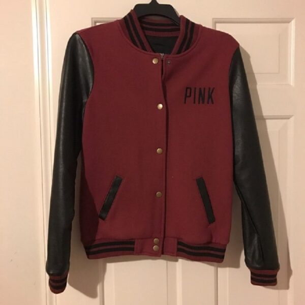 Victoria Secret Pink Leather Jacket