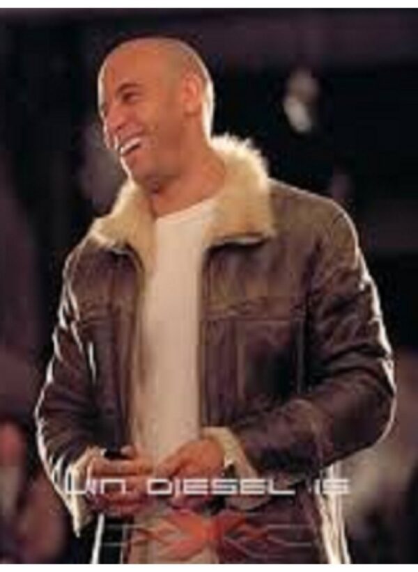 Triple X Vin Diesel Leather Fur Faux Leather Jacket