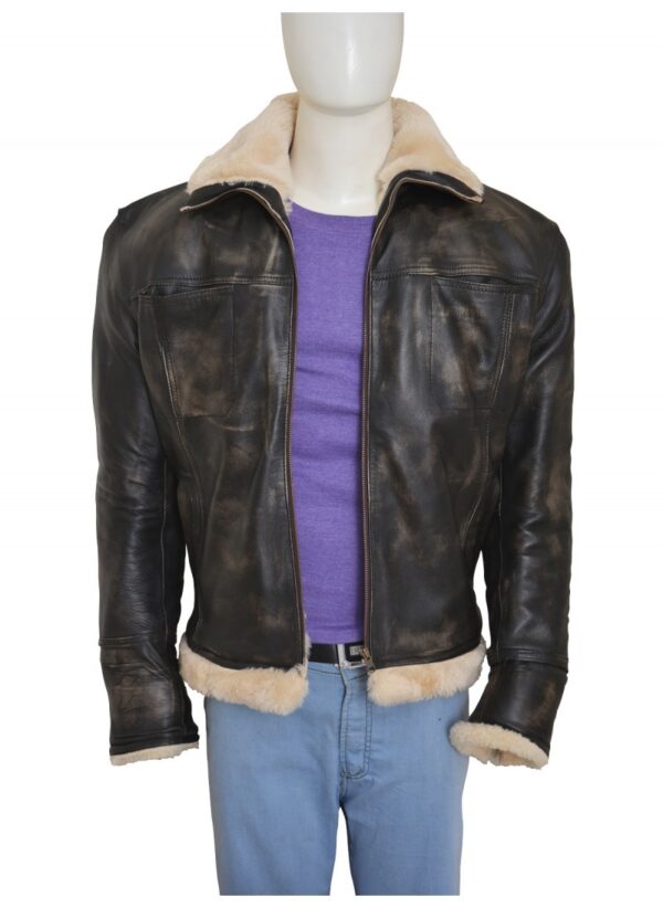Triple X Vin Diesel Leather Fur Jacket (Front)