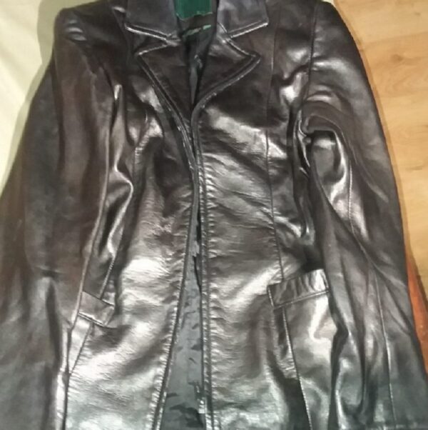 Vintage Daniers Black Leather Jacket