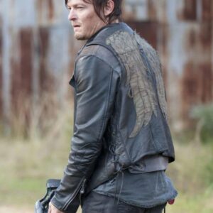 Walking Dead Daryl Dixon Black Vest