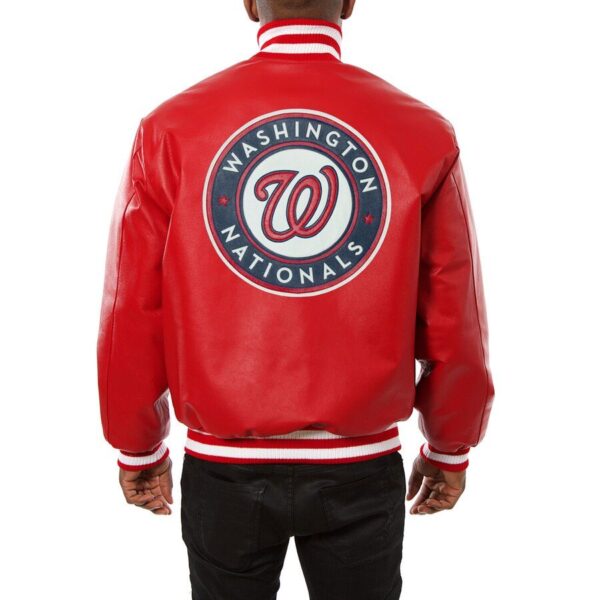 Washington Nationals Baseball Classic Leather Jackets