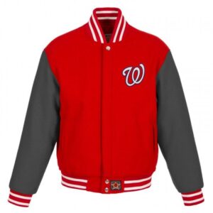 Washington Nationals Wool baseball Varsity Jacket
