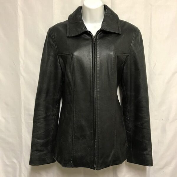 Winlit New York Black Leather Jacket