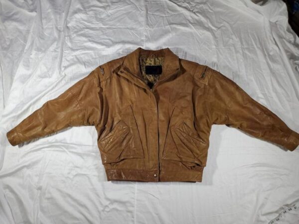 Winlits Brown Leather Jacket