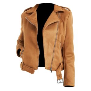 Genius Brown Leather Jacket